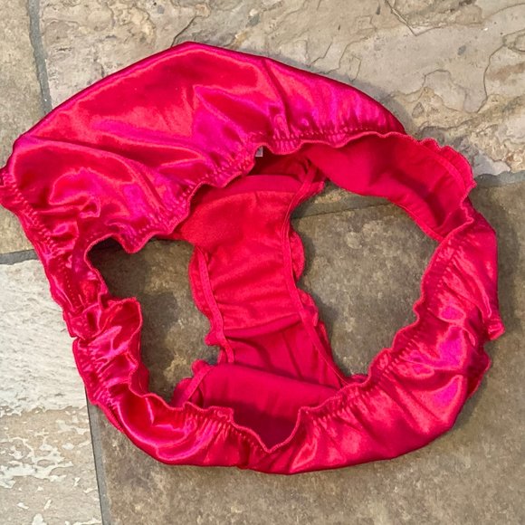 Cherry Red 8/XL Buttery Soft Silky 2nd Skin Panty - Picture 3 of 5